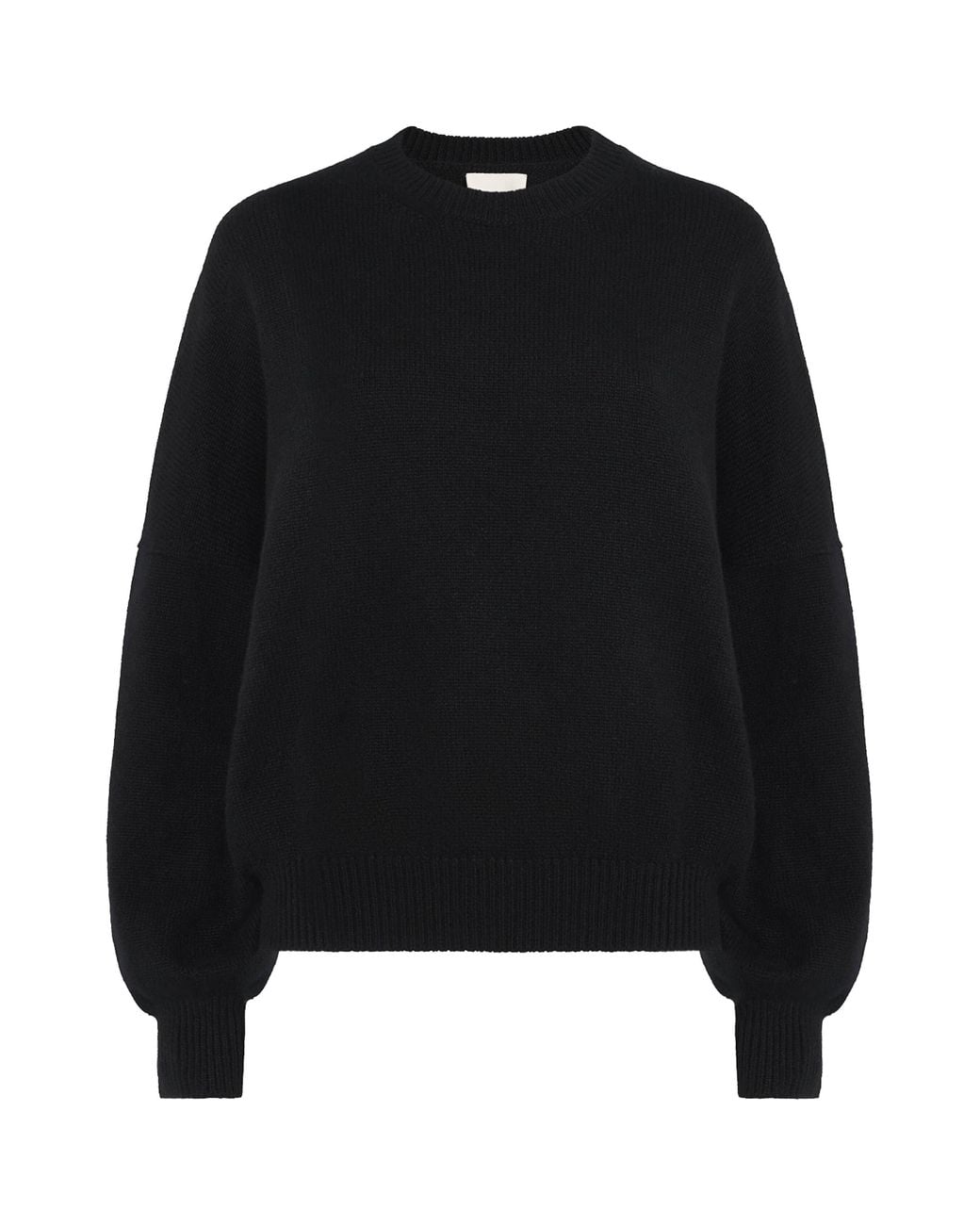 Khaite Black Cashmere Margaux Sweater