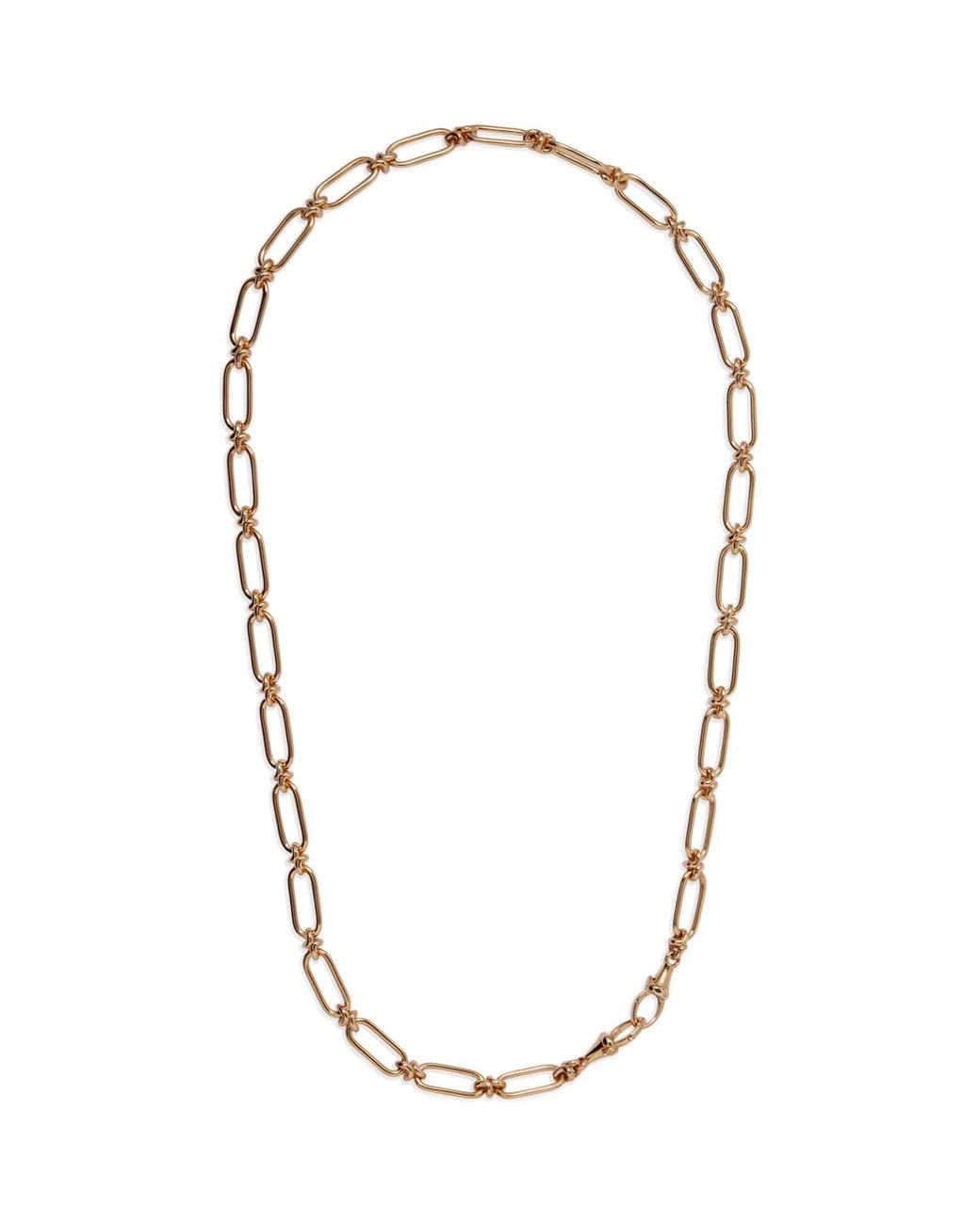 Annoushka Metallic Knuckle Bold Link Chain Necklace