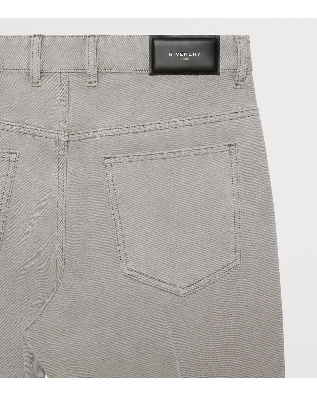Givenchy Gray Straight Jeans for men