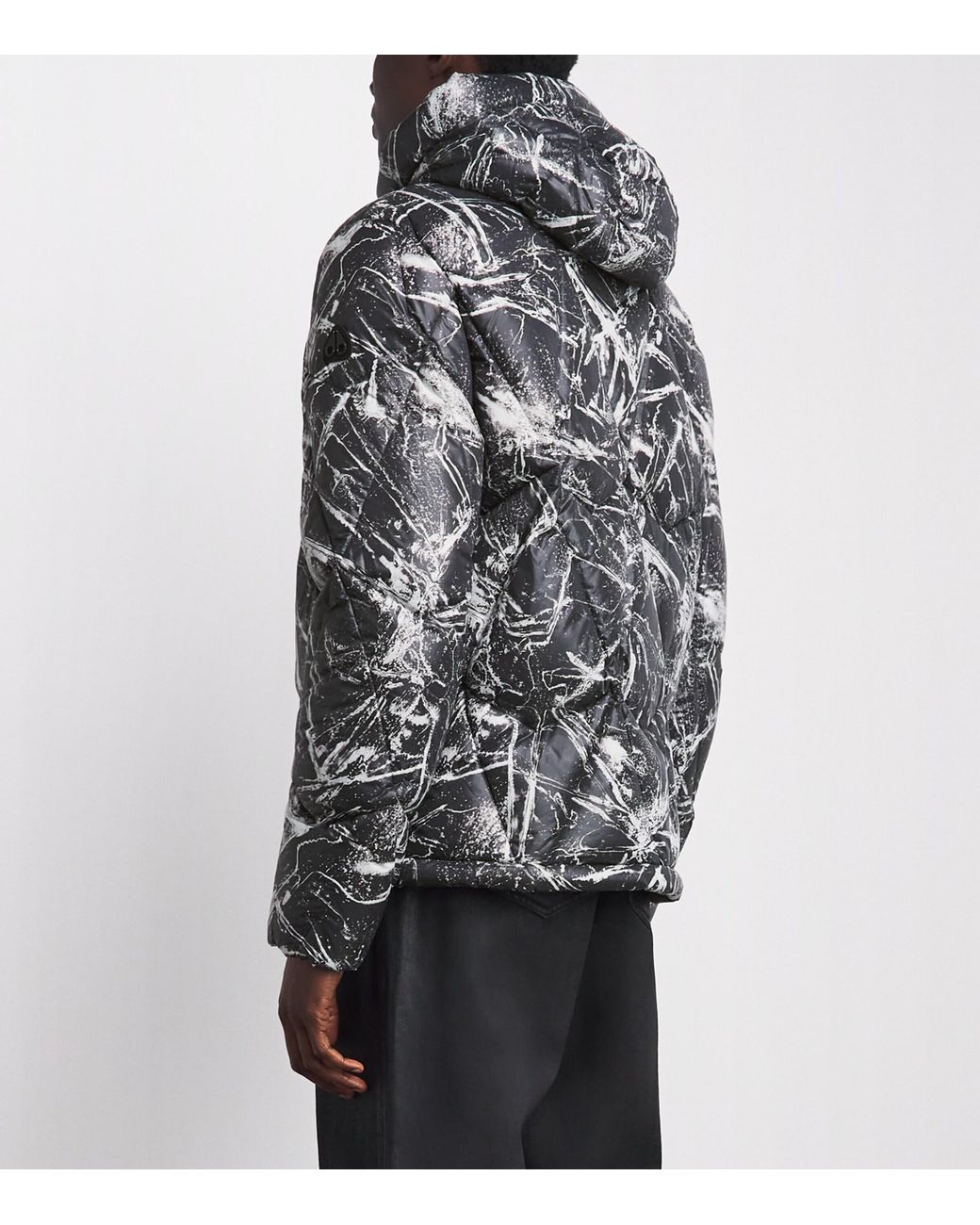 Moose Knuckles Gray Down Iceberg Quilted Jacket for men