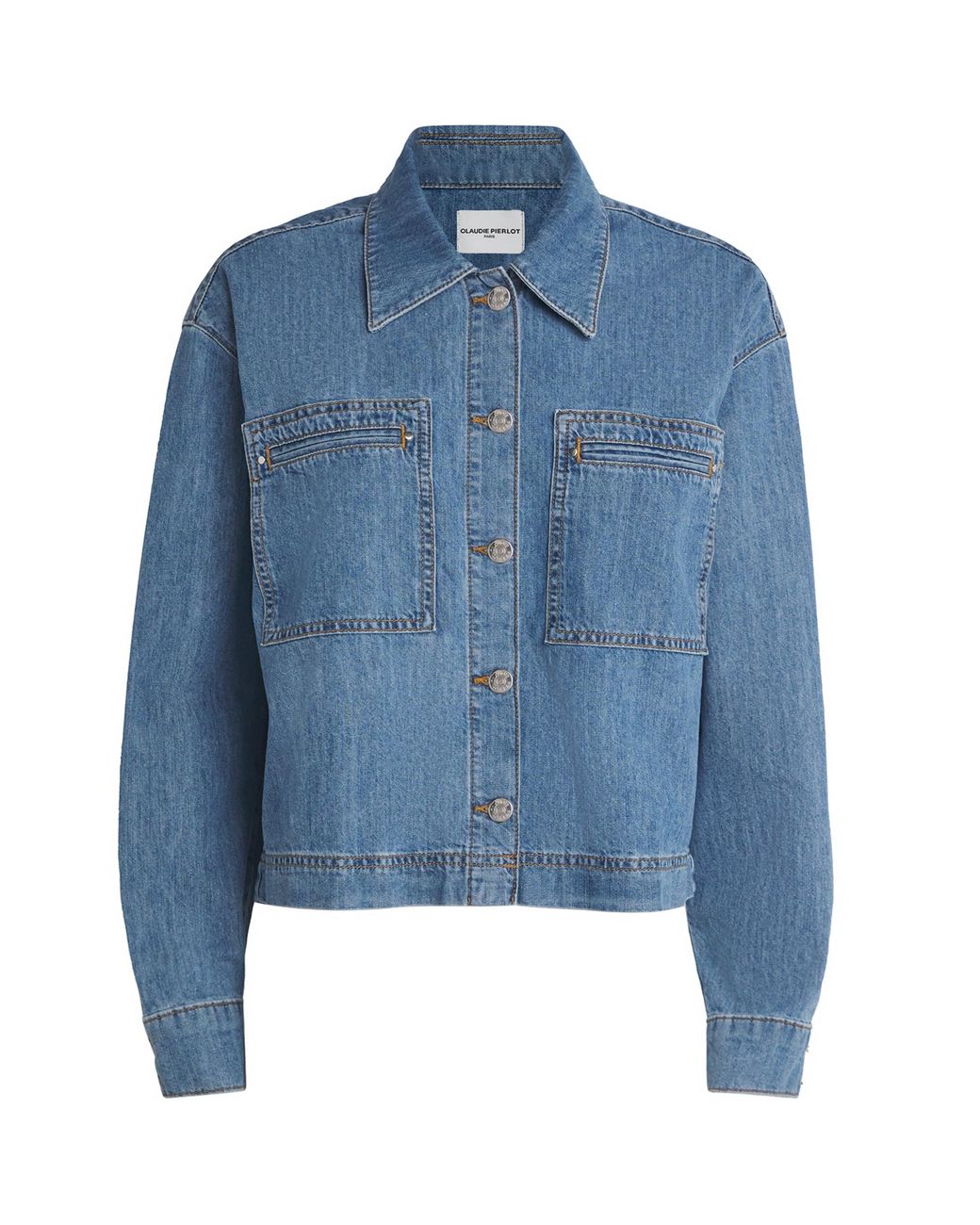 Claudie Pierlot Blue Denim Jacket