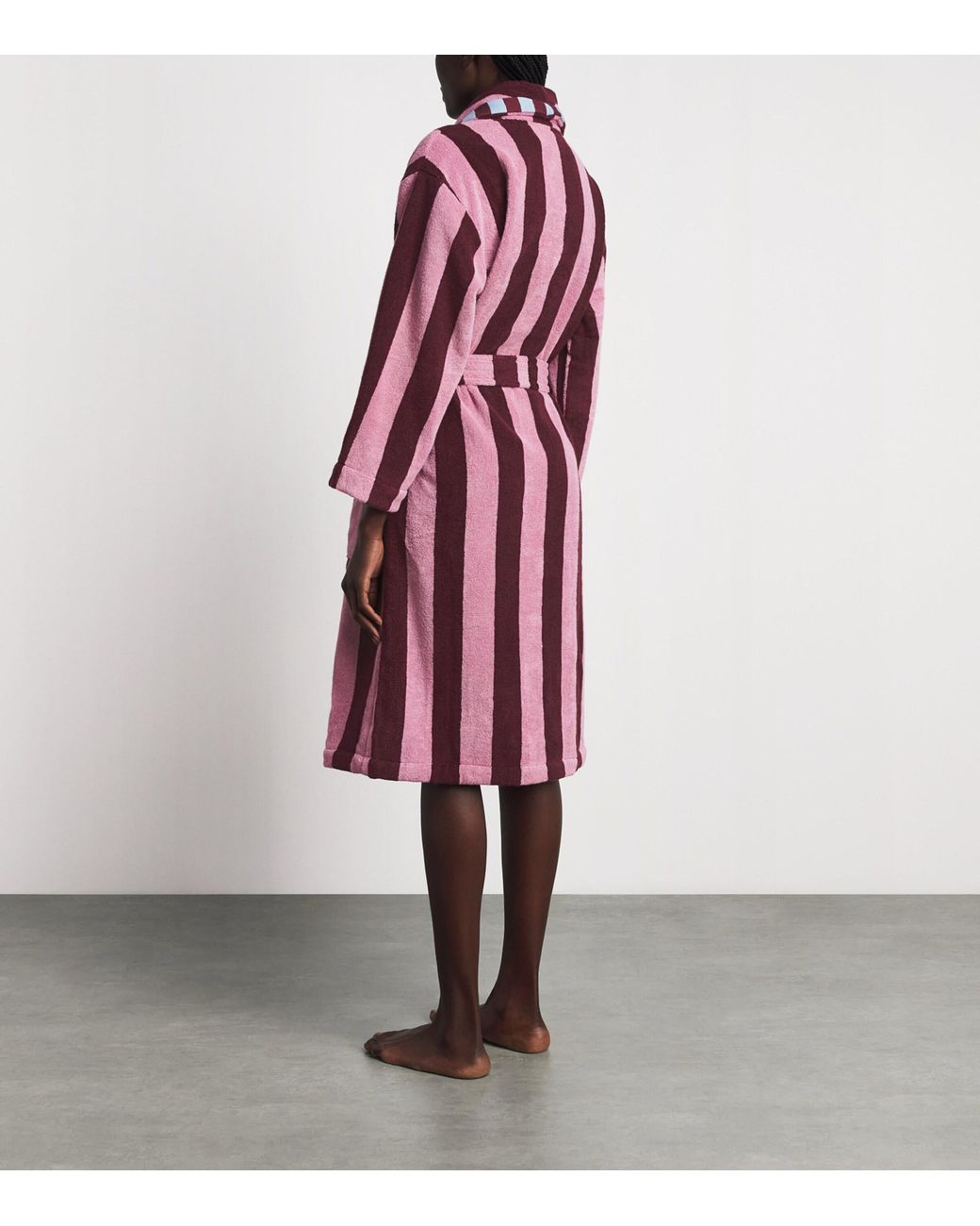 TBCo Red Terry Cotton Bath Robe