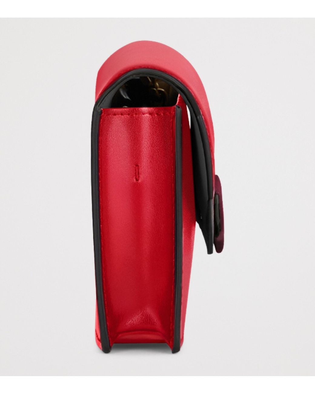Givenchy Red Leather Antigona Chain Wallet