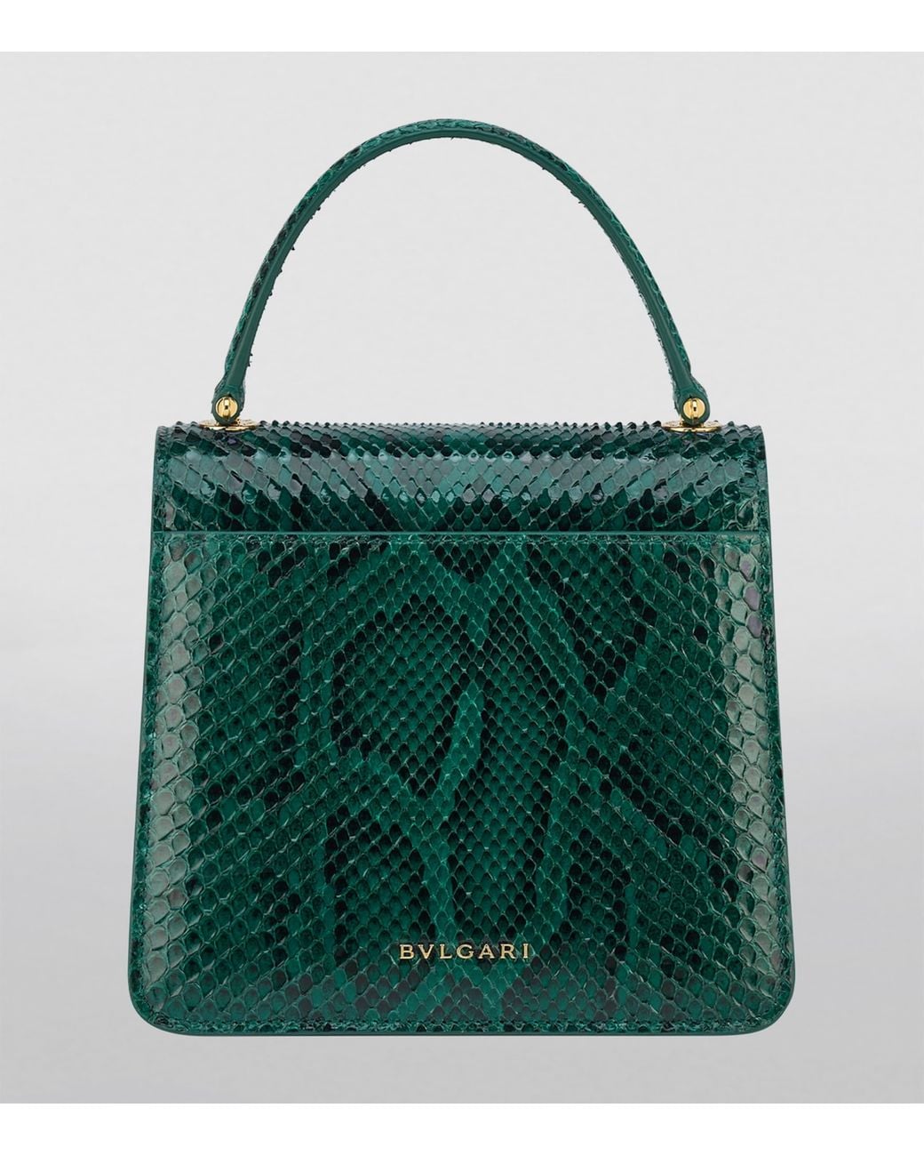 BVLGARI Green Serpenti Forever Top-Handle Bag