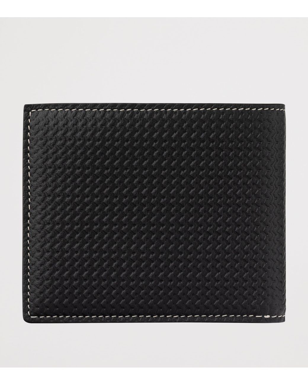 Chopard Black Mini Leather Racing Bifold Wallet