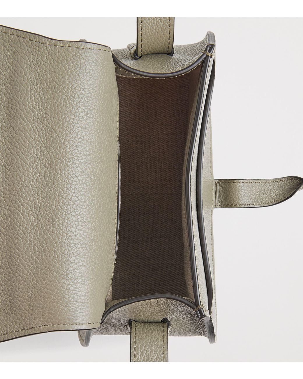 Chloé Natural Small Leather Marcie Saddle Bag