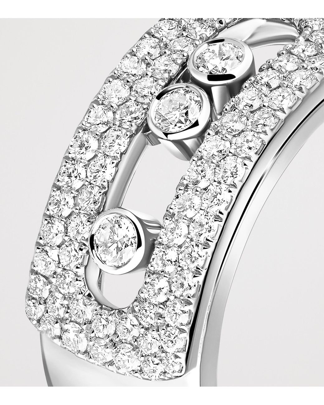 Messika Metallic Move Noa And Pavé Diamond Ring
