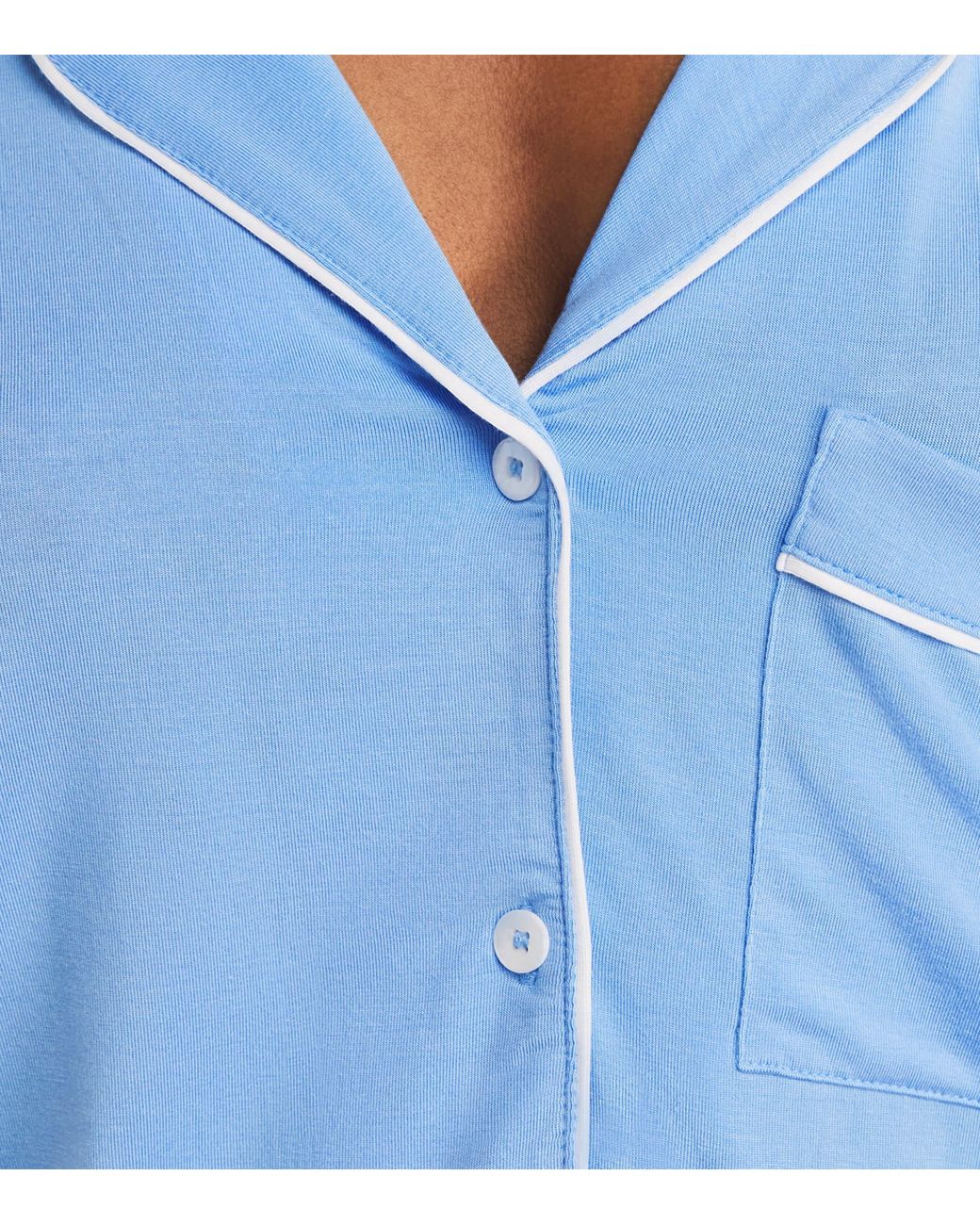 Eberjey Blue Gisele Short Pyjama Set