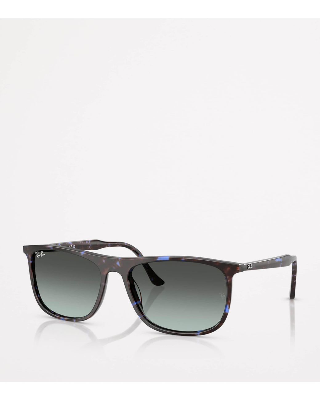 Ray-Ban Gray Rb2216 Rectangle Sunglasses