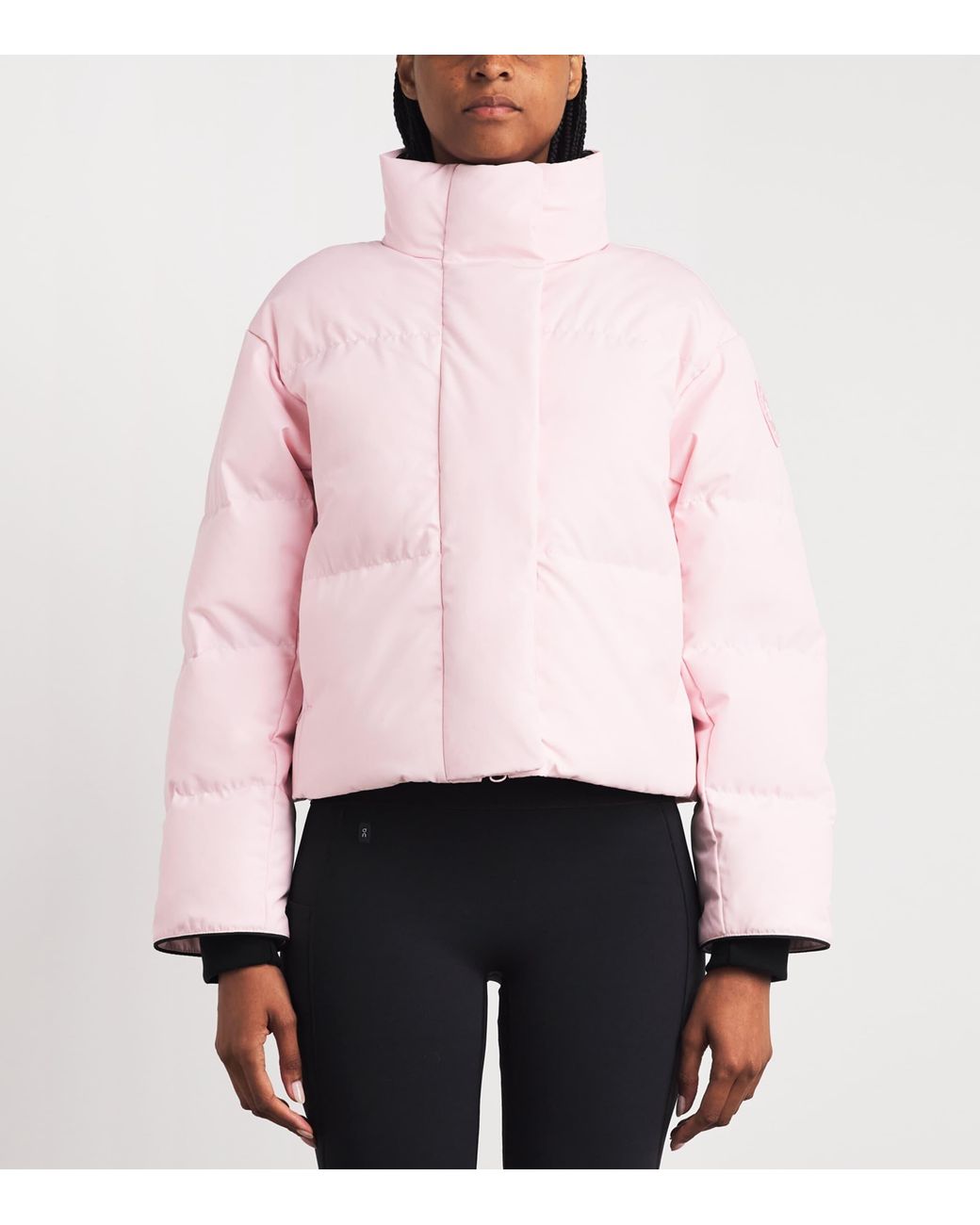 Canada Goose Pink Grandview Cropped Jacket