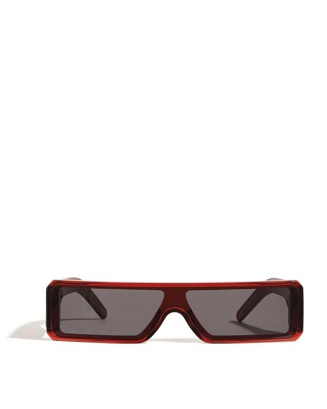 Rick Owens Brown Acetate Geth Sunglasses for men