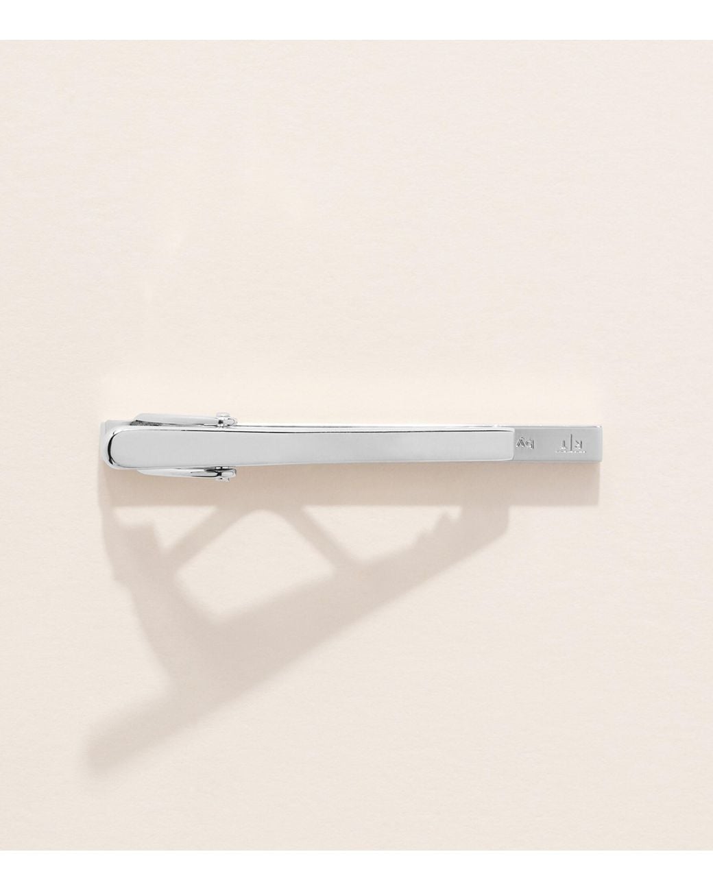Tateossian Natural Textured Tie Clip for men