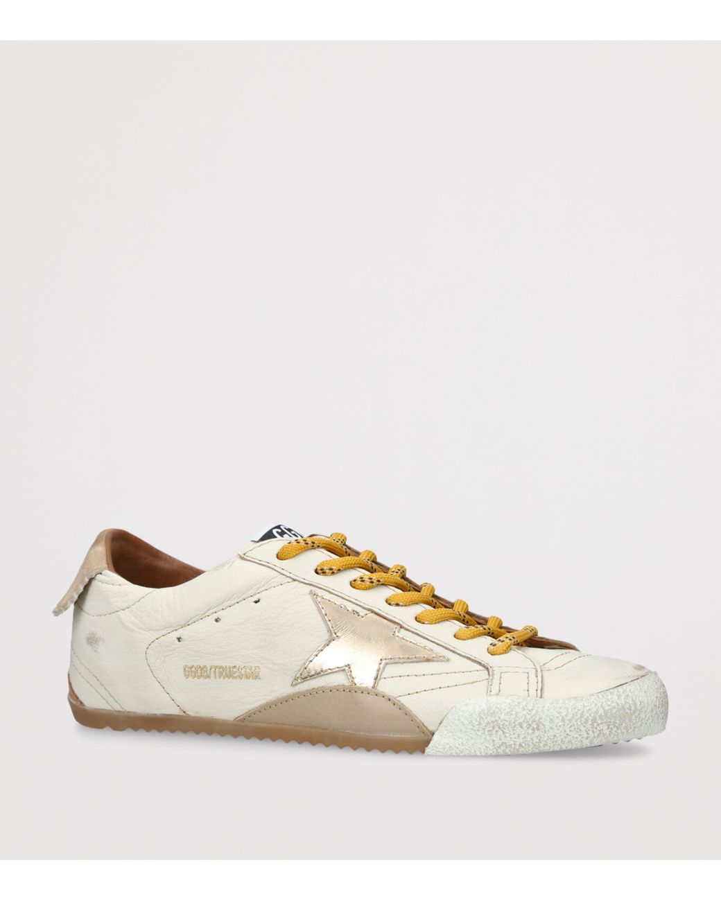 Golden Goose Deluxe Brand Natural Leather True Star Sneakers