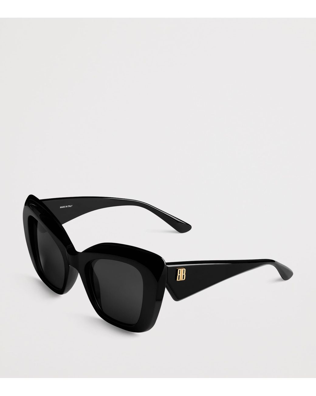 Balenciaga Black Diva Butterfly Sunglasses