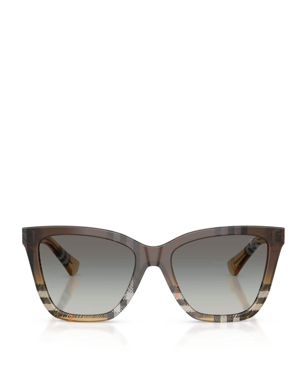 Burberry Gray Acetate Be4470 Square Sunglasses