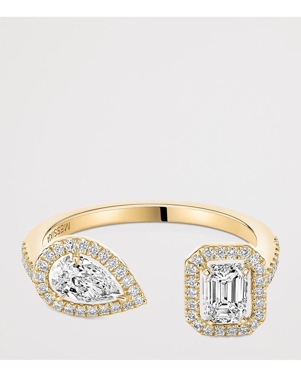 Messika Metallic My Twin And Diamond Ring