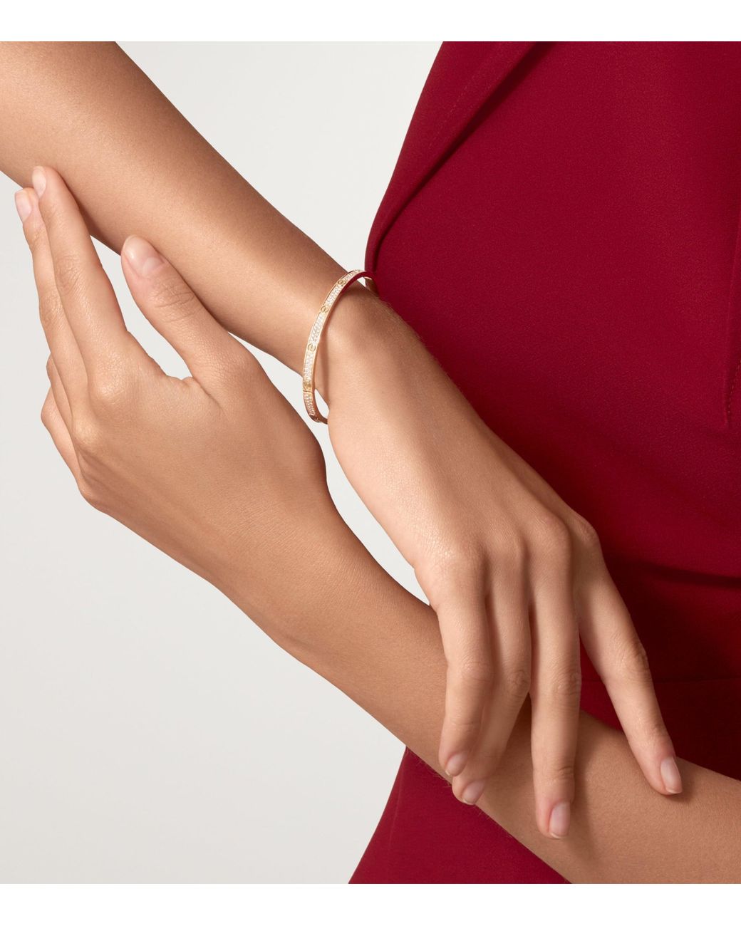 Cartier Natural And Diamond Love Bracelet