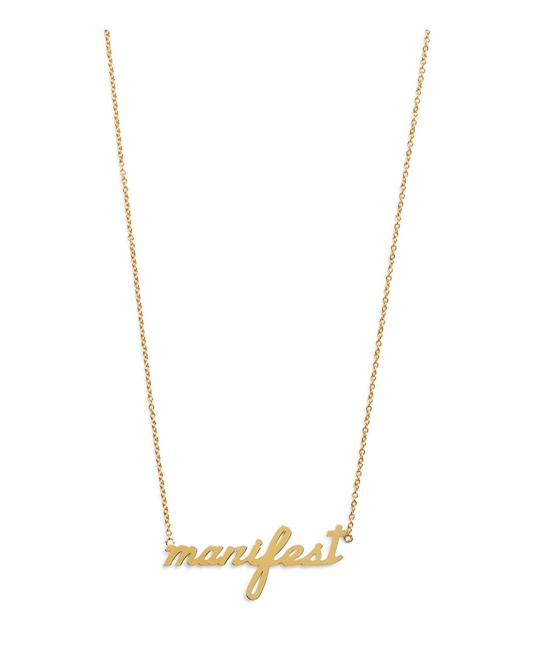 Jennifer Meyer Metallic Manifest Necklace
