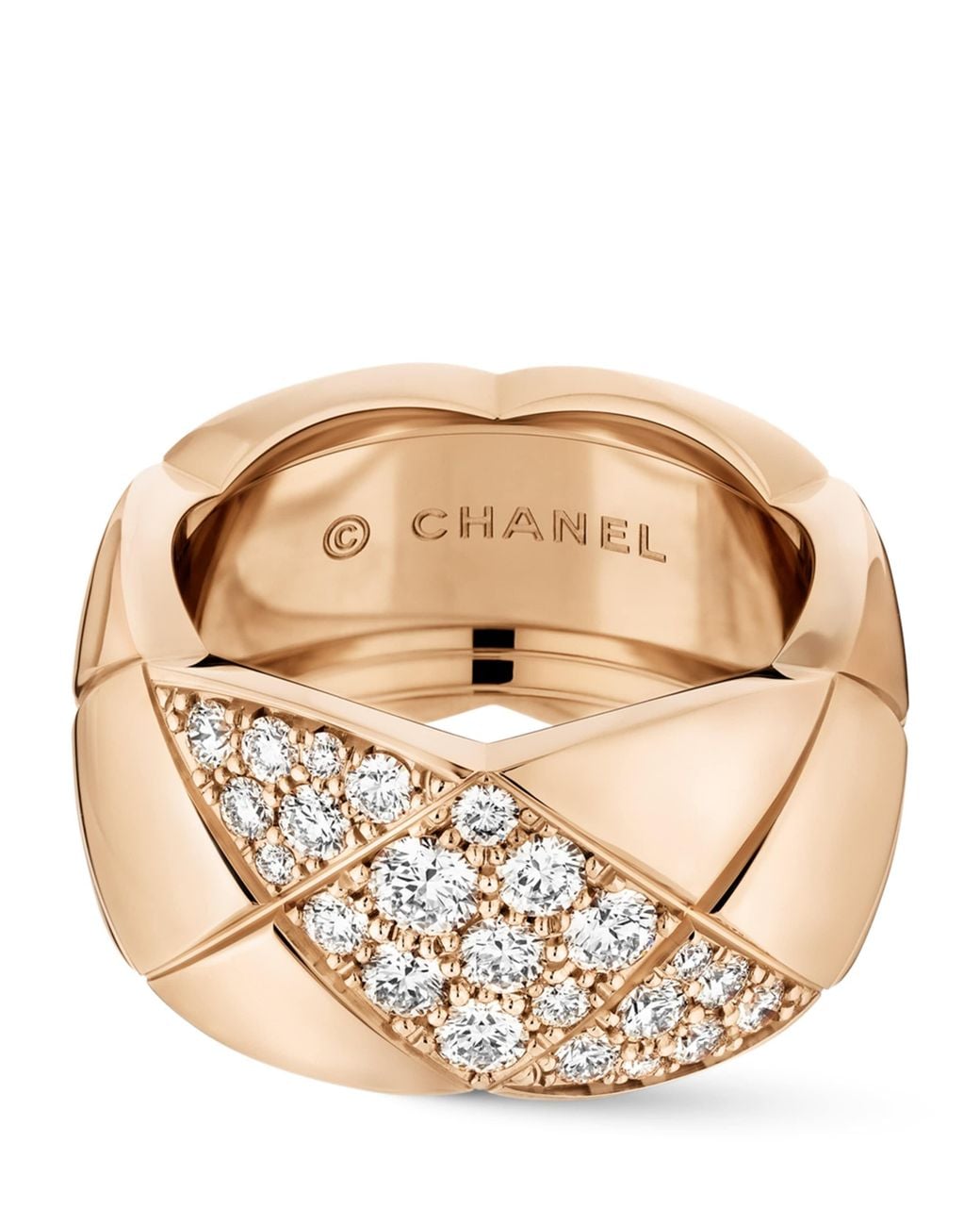 Chanel Natural And Diamond Coco Crush Ring