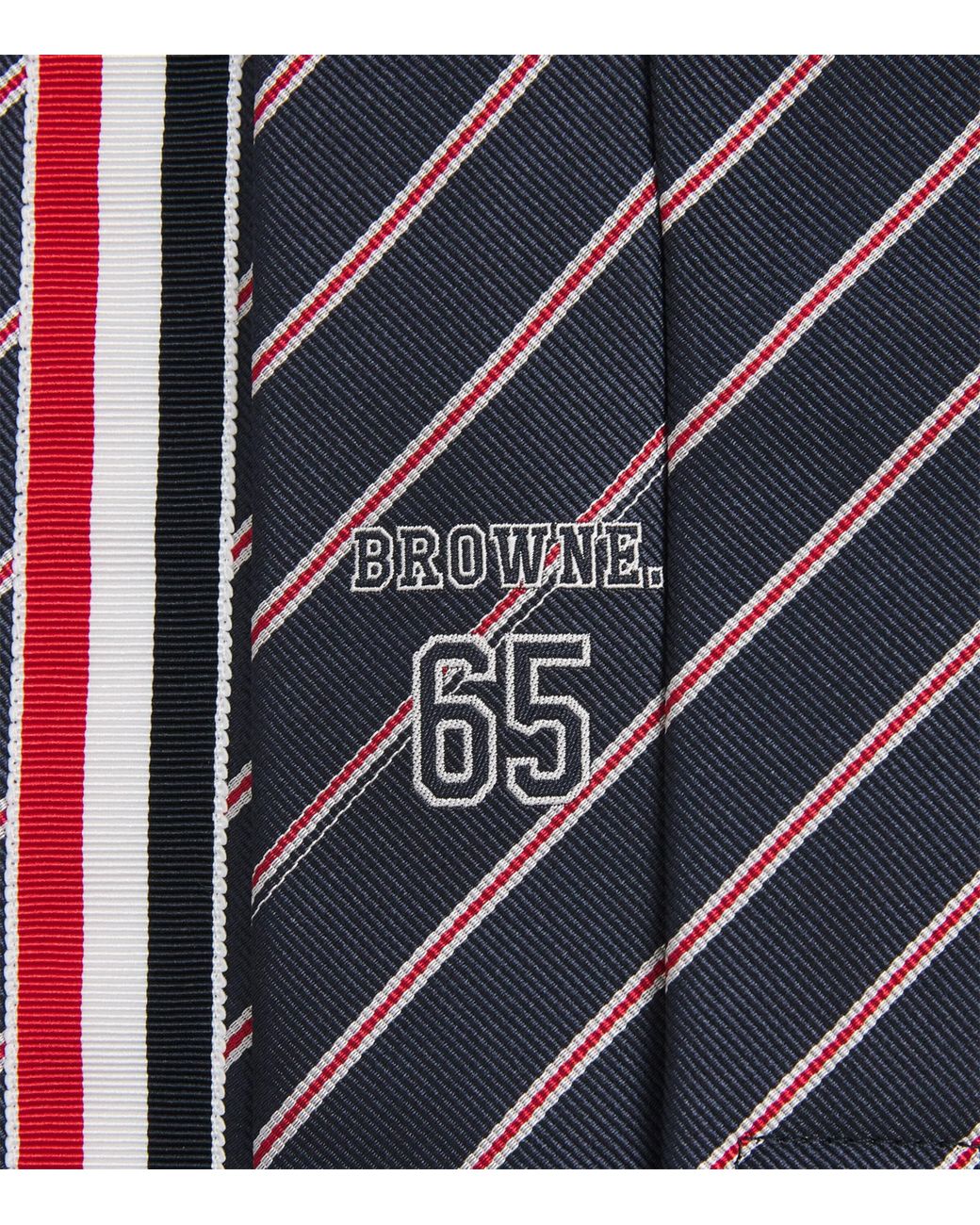 Thom Browne Blue Silk Browne 65 Tie for men
