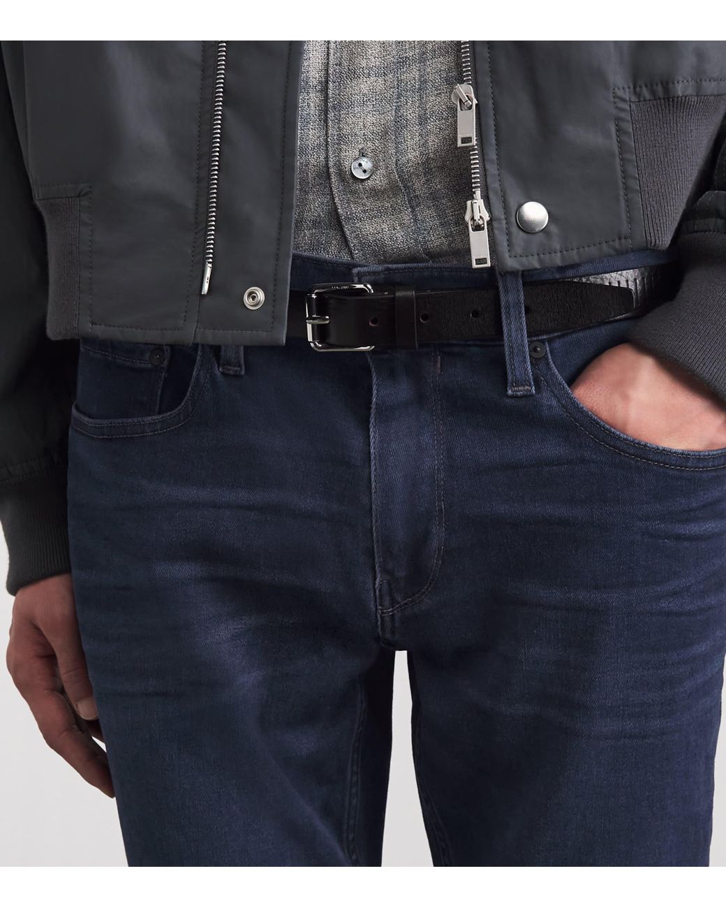 PAIGE Blue Lennox Slim Jeans for men