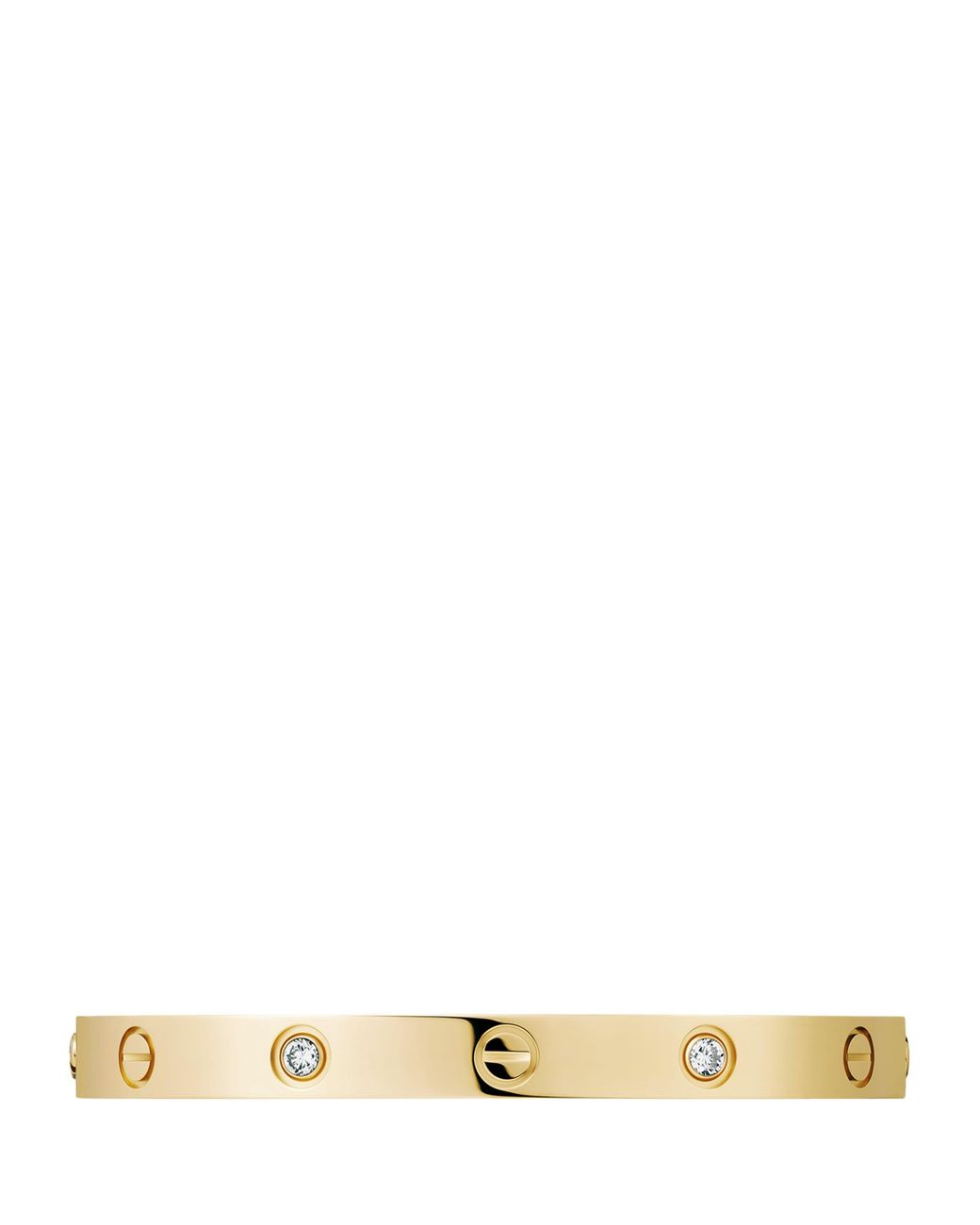 Cartier Natural Love Classic 4-Diamond Bracelet