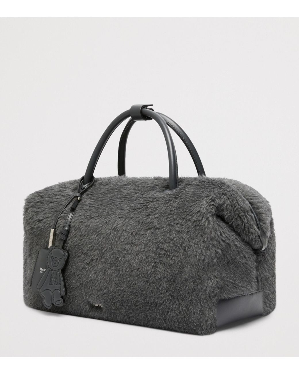 Max Mara Black Teddy Top-Handle Bag