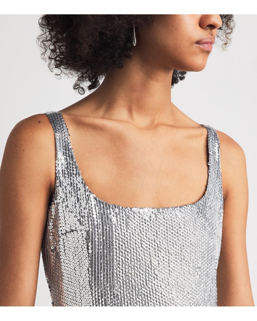 16Arlington Gray Sequin Virona Gown