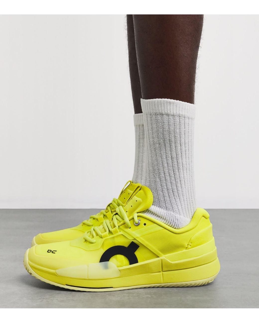 On Shoes Yellow The Roger Pro 2 Clay Trainers for men