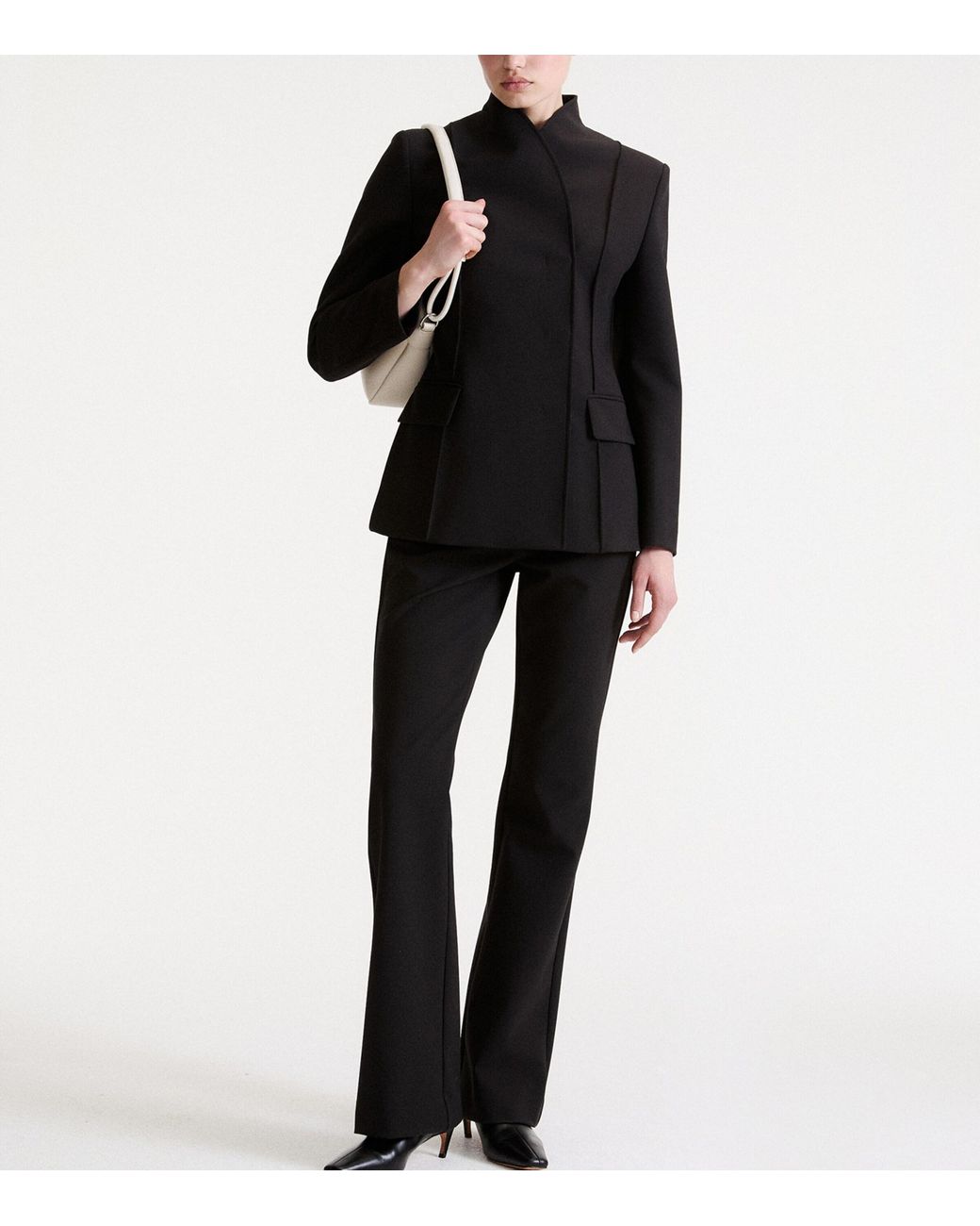 Marella Black Flared Trousers