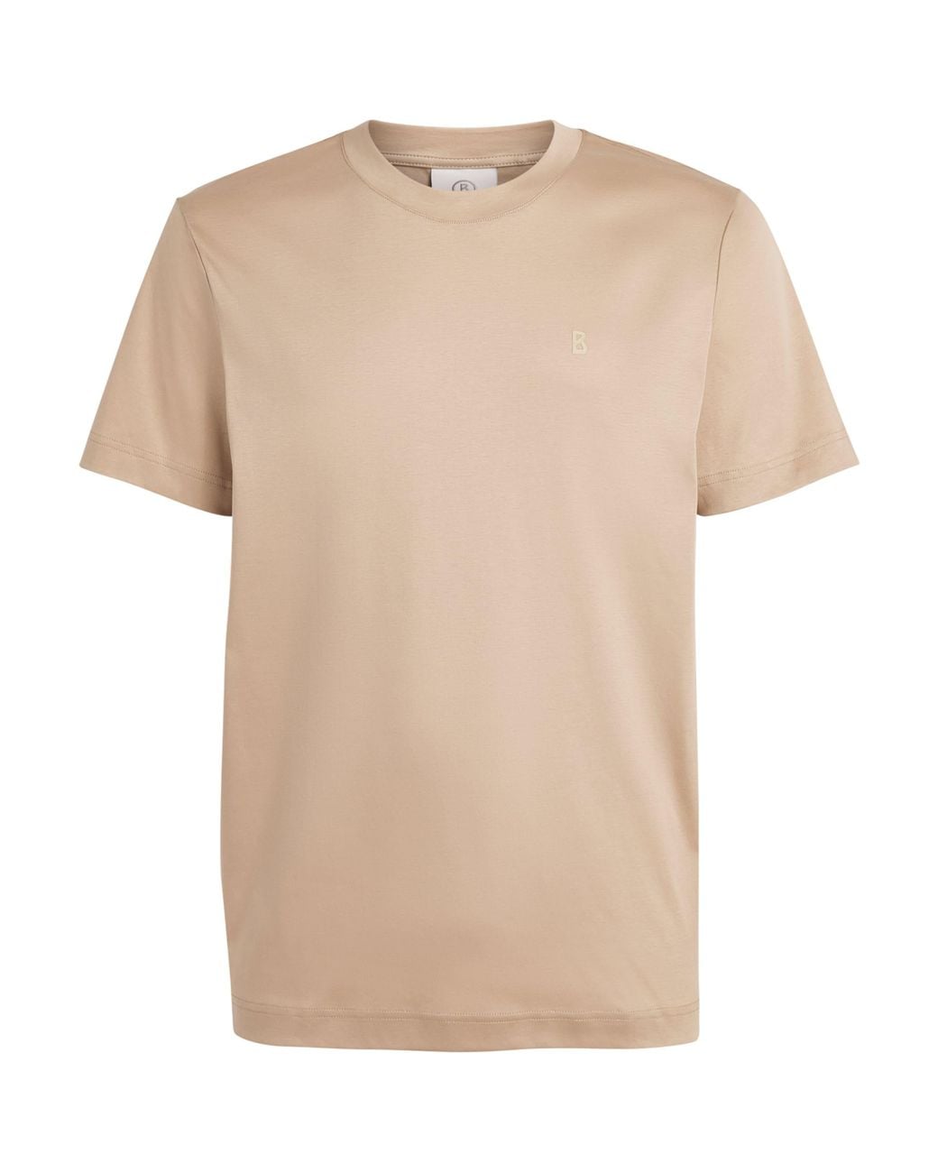 Bogner Natural Cotton Logo Ryan T-Shirt for men