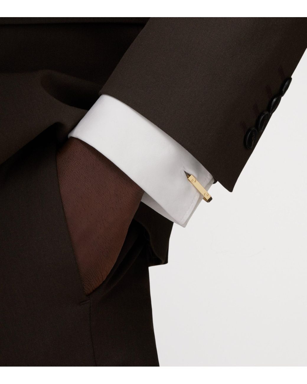Cartier Metallic Love Cufflinks for men