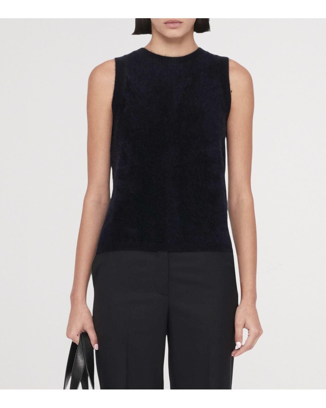 AllSaints Blue Cashmere Ada Tank Top