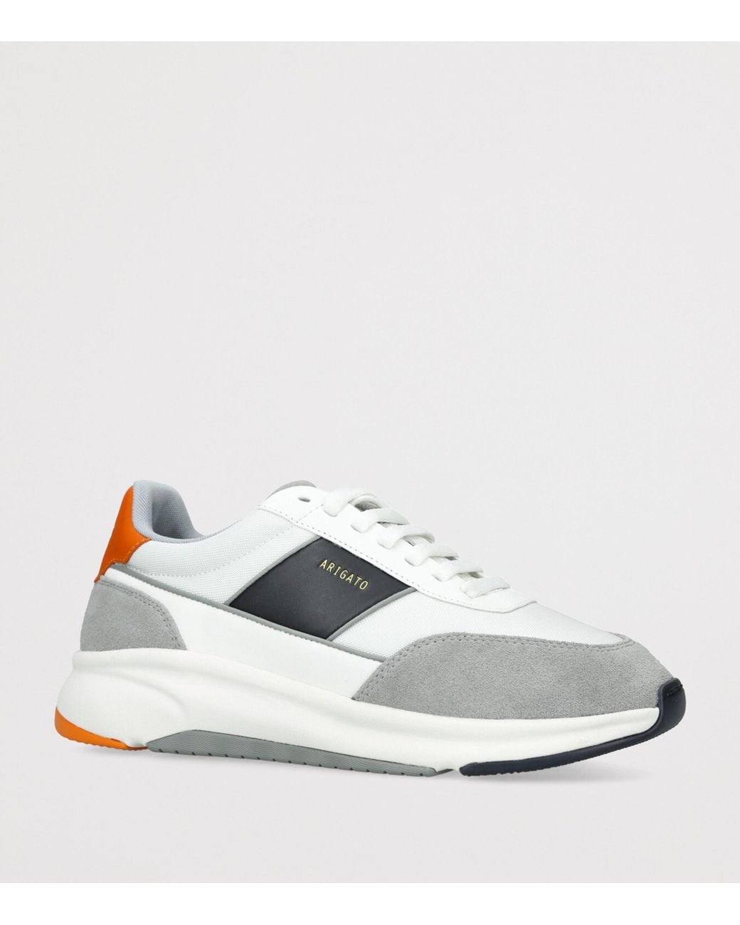 Axel Arigato White Suede Genesis Neo Runner Sneakers for men