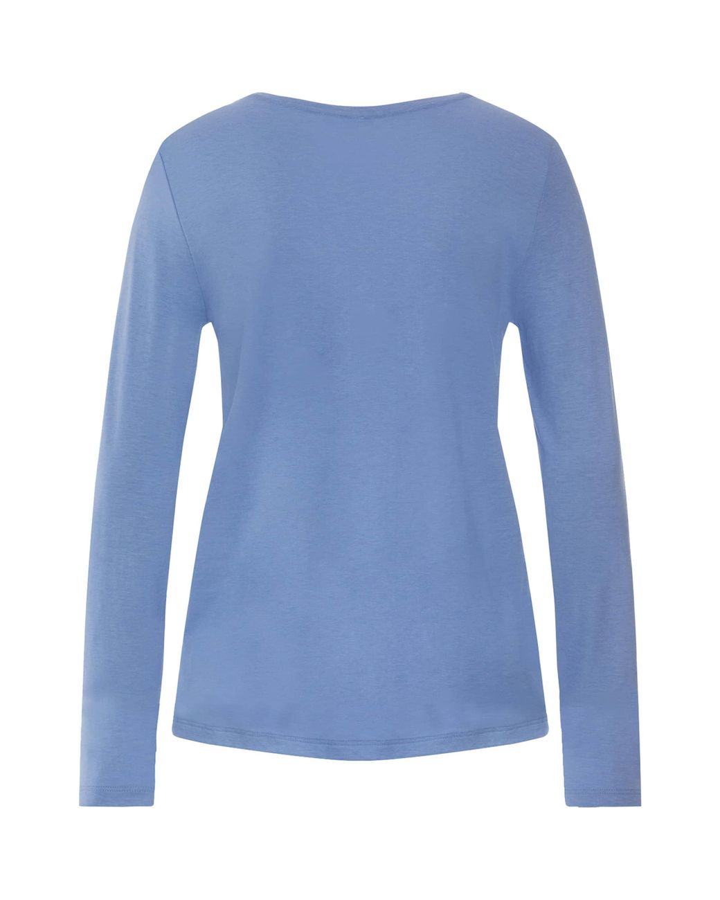 Hanro Blue Sleep & Lounge Long-Sleeve T-Shirt