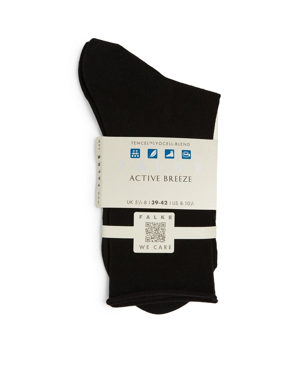 Falke Black Active Breeze Sneaker Socks