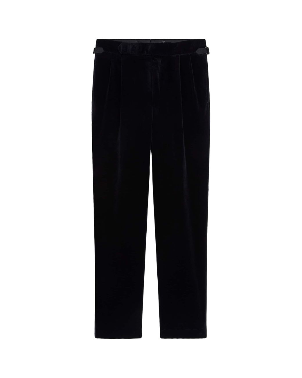 Dunhill Black Velvet Evening Trousers for men
