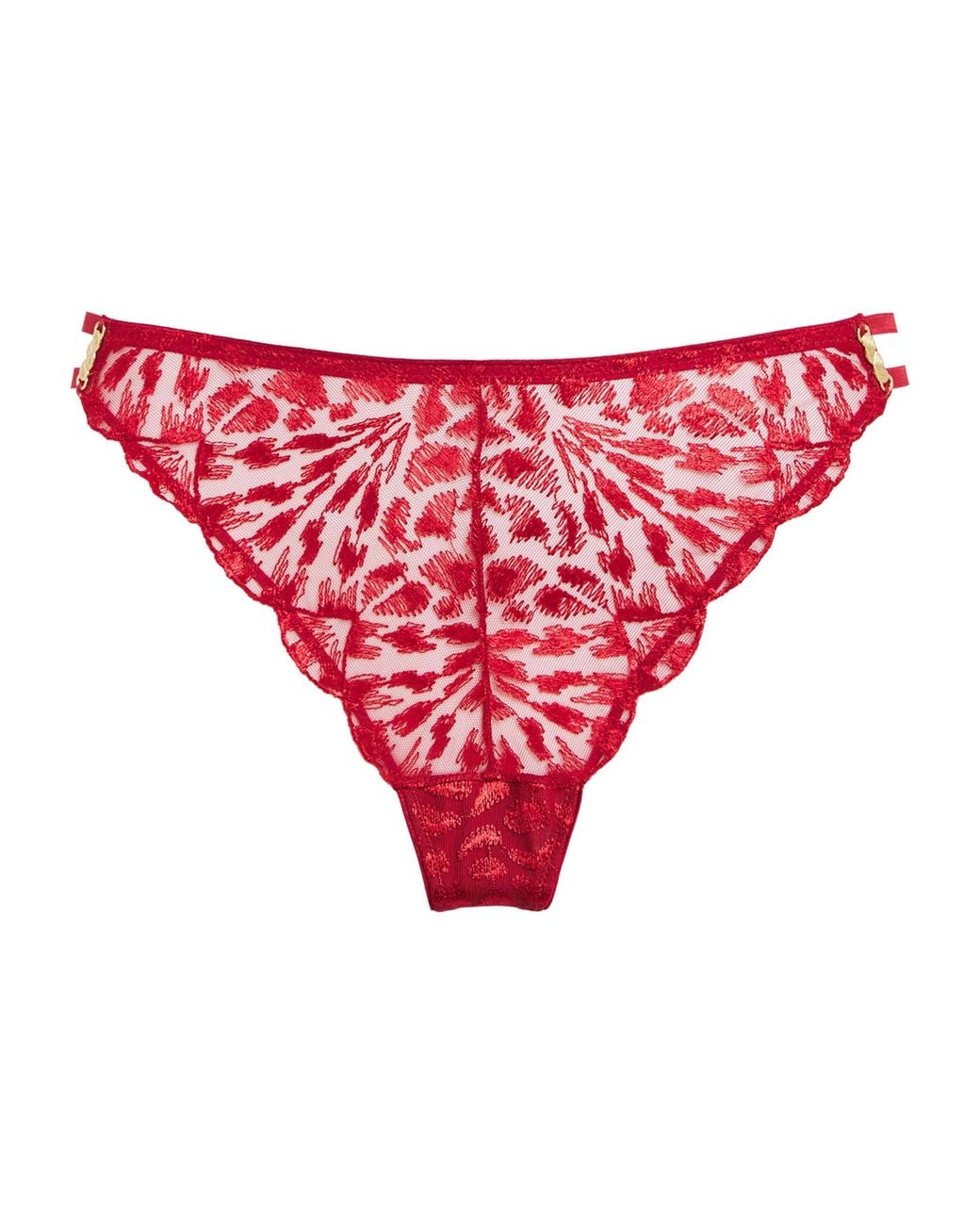 Aubade Red Cotton Crazy