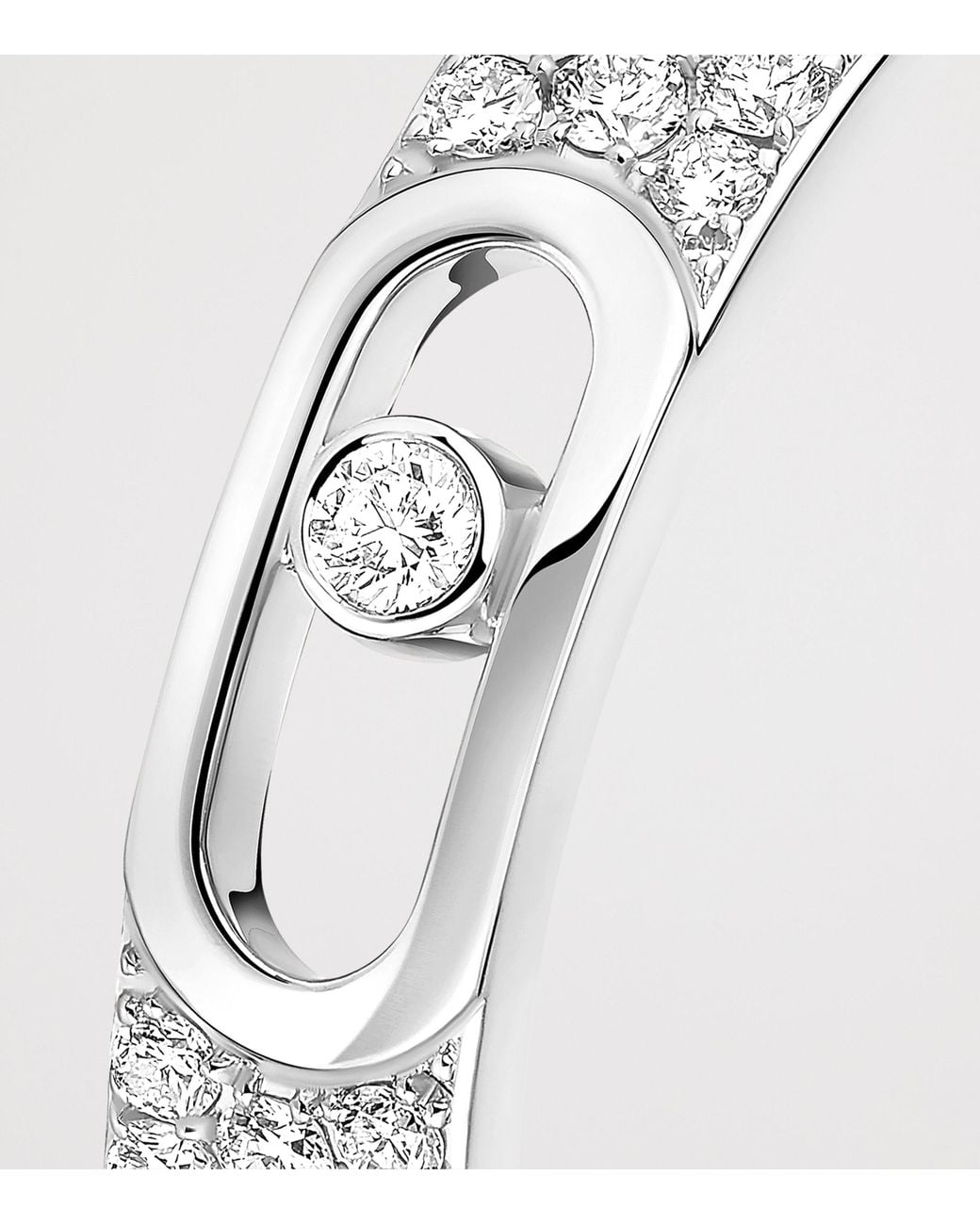Messika White Move Joaillerie And Diamond Pavé Wedding Ring
