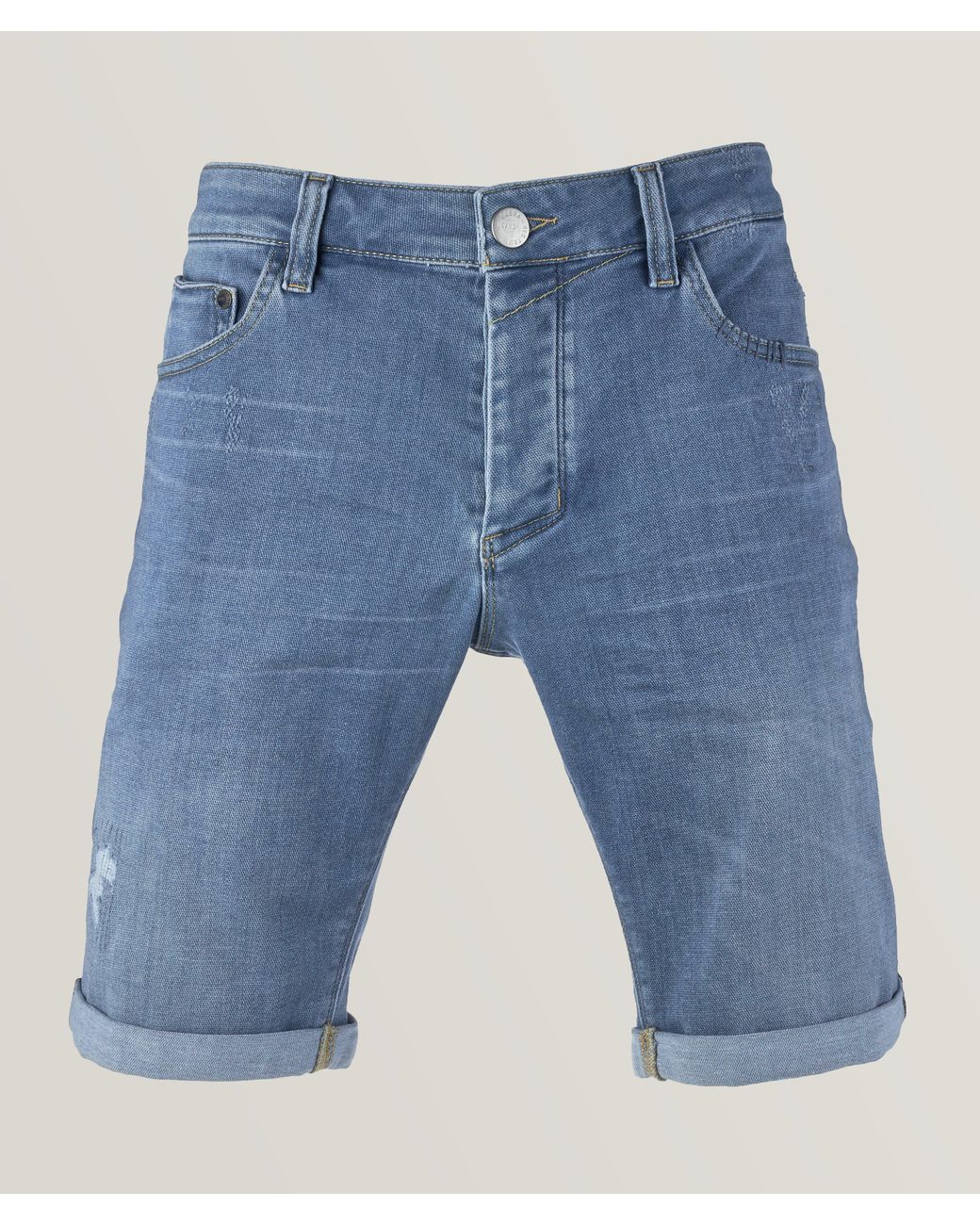 Gabba Jason Cotton-blend Jean Shorts in Blue for Men | Lyst Canada