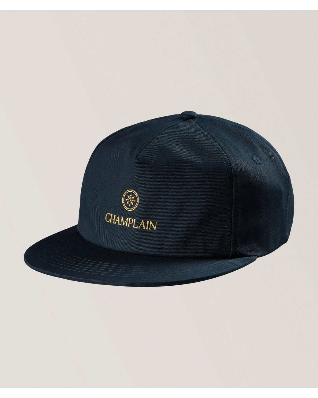 Camplin Blue Logo 5-Panel Baseball Cap