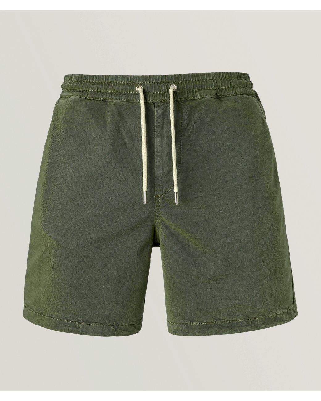 NN07 Green Gregor Drawstring Shorts for men