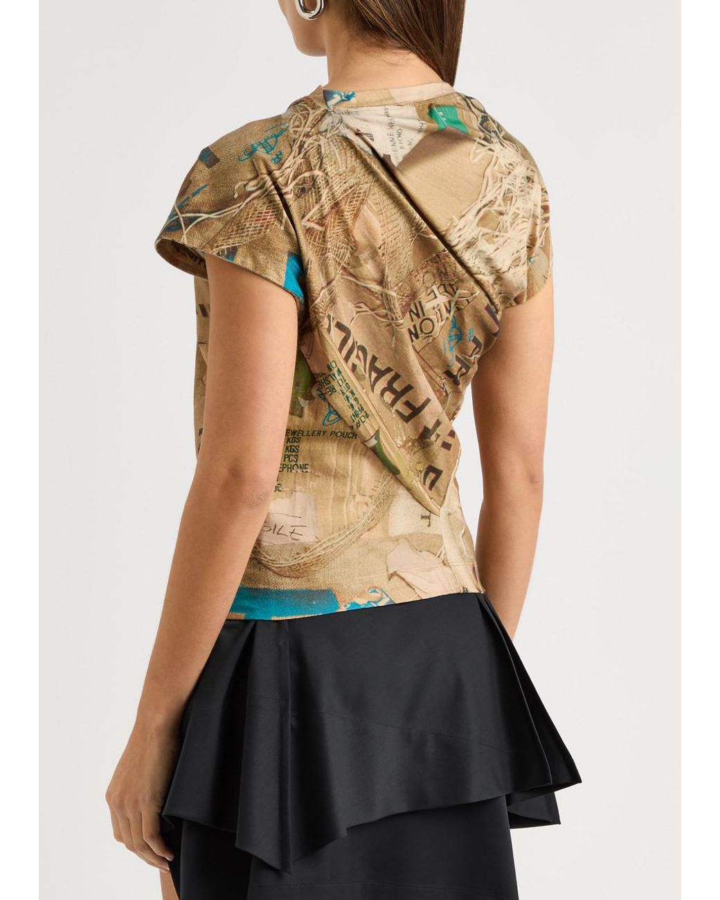 ★Vivienne Westwood★Hebo コットントップス Hebo Top in BLACK | Vivienne Westwood®