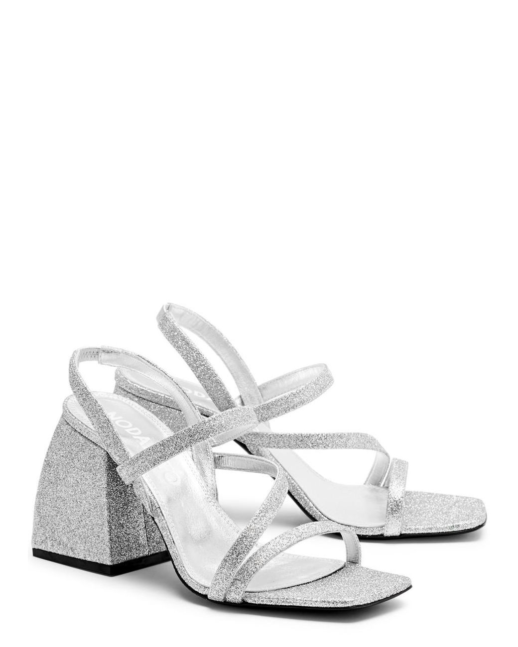 Glitter slingback sandals 2025