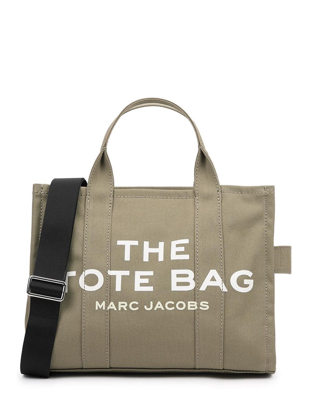 Marc Jacobs The Tote Small Army Green Canvas Tote | Lyst UK