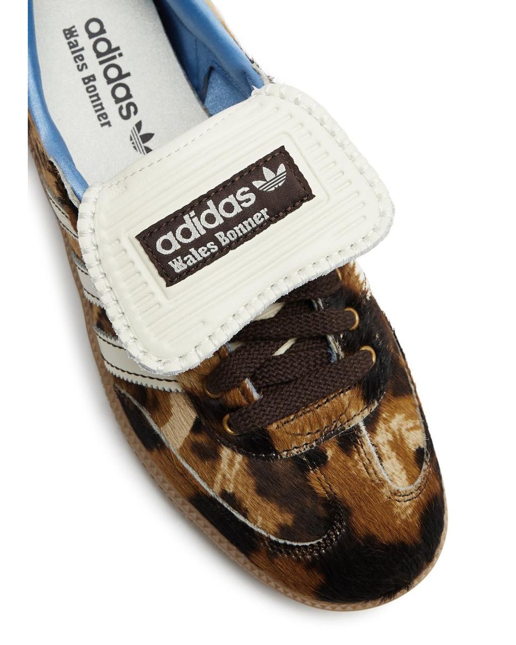 adidas X Wales Bonner Samba Panelled Calf Hair Sneakers in Brown for Men |  Lyst