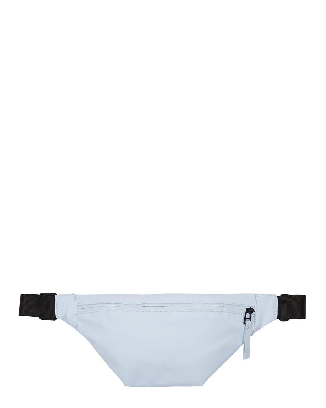 Rains Rubberised Belt Bag in White Lyst