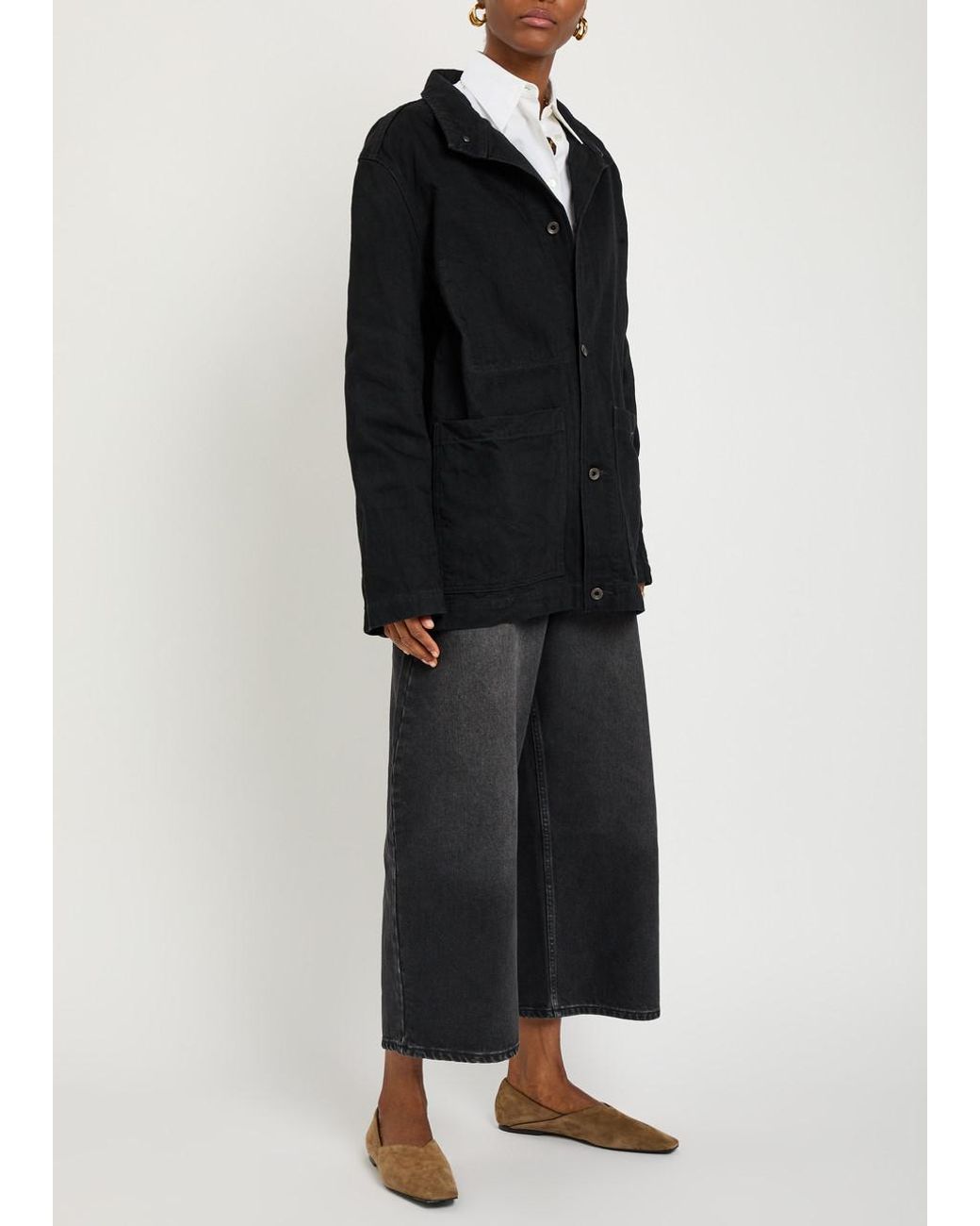 Studio Nicholson Black District Denim Jacket