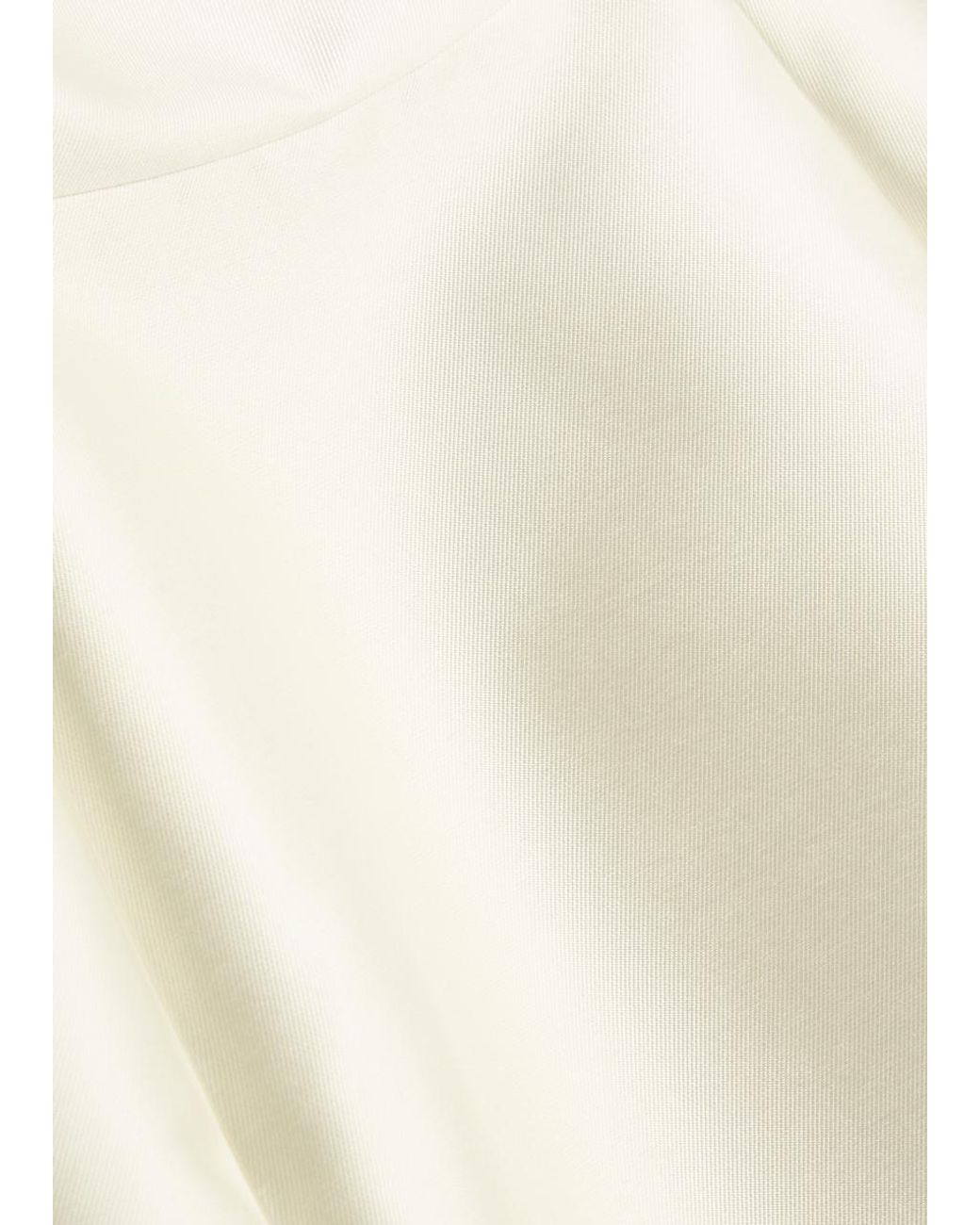 de la vali lola structured twill mini dress LOLA MINI DRESS IN IVORY TWILL  DE LA VALI OFFICIAL