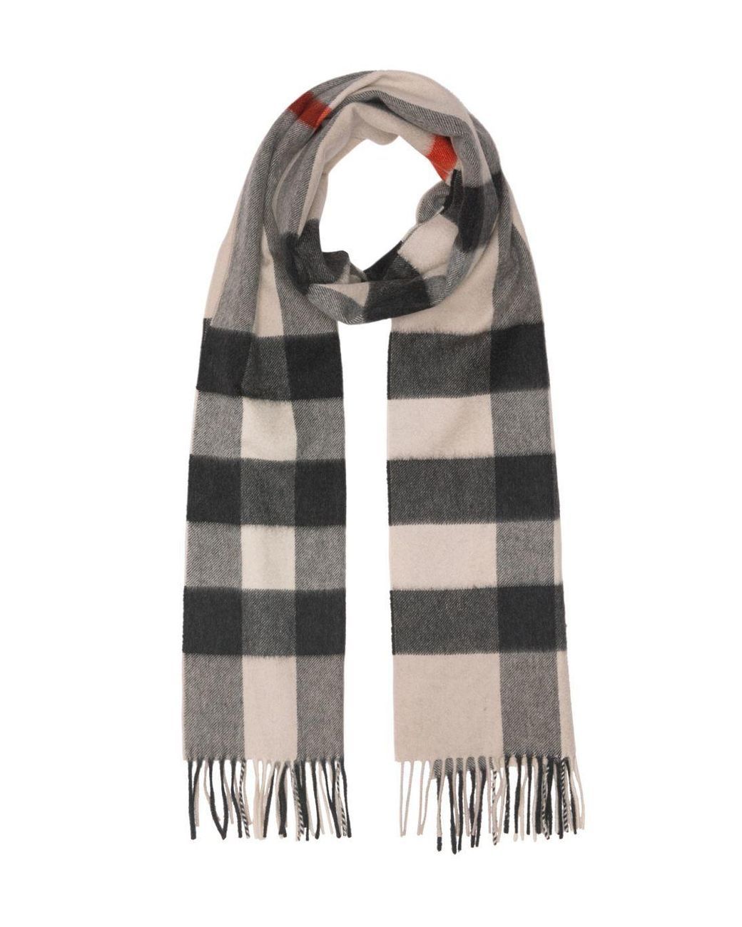 burberry the large classic cashmere scarf in check